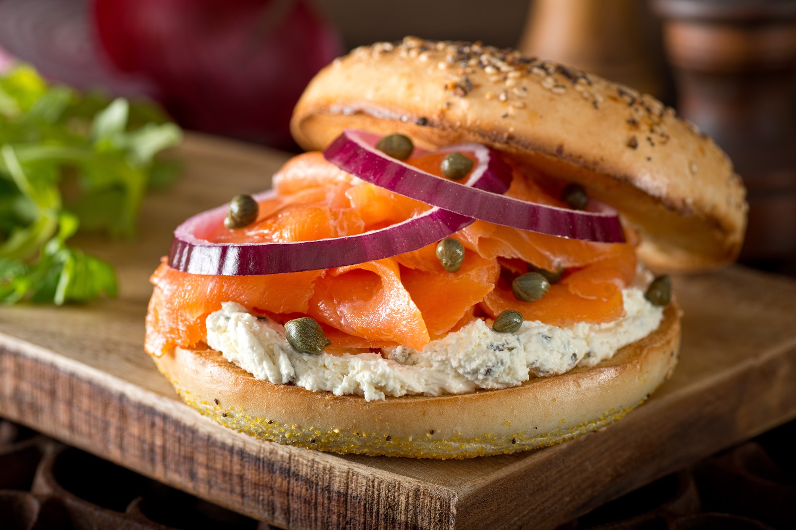 Bagel with Lox