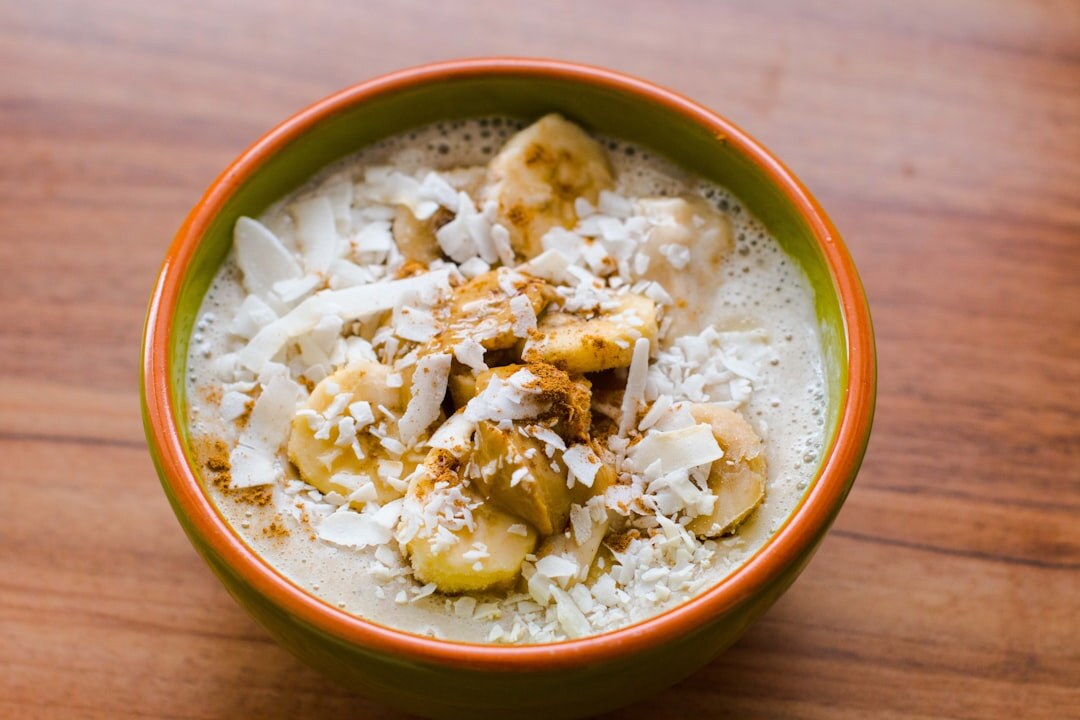 Steel Cut Oatmeal with Bananas and Brown Sugar