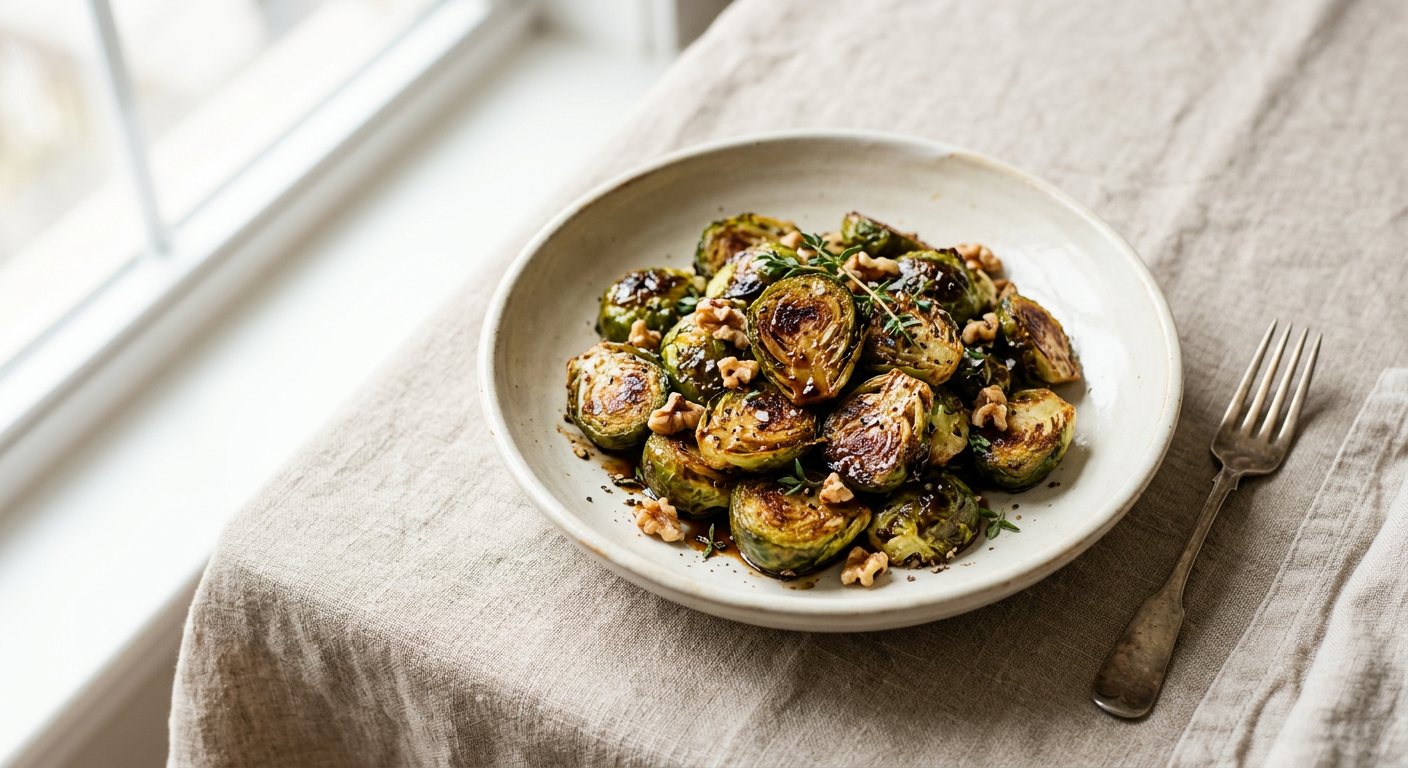 Brussels Sprouts with Balsamic