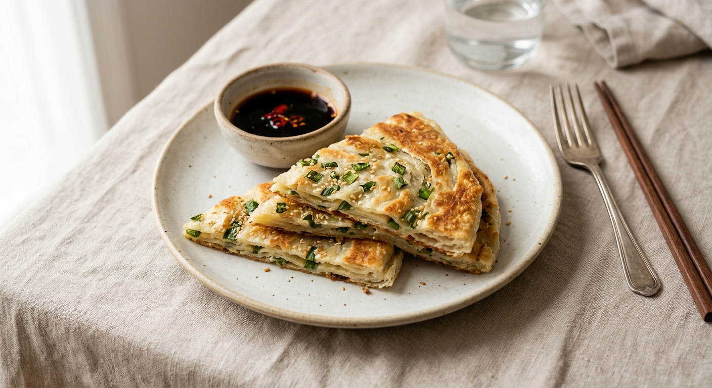 Classic Scallion Pancakes (Cong You Bing)