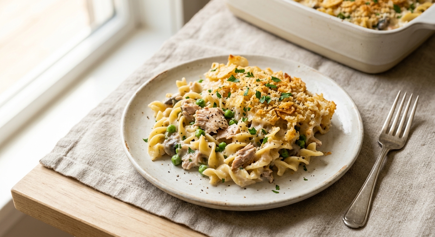 Classic Tuna Noodle Casserole
