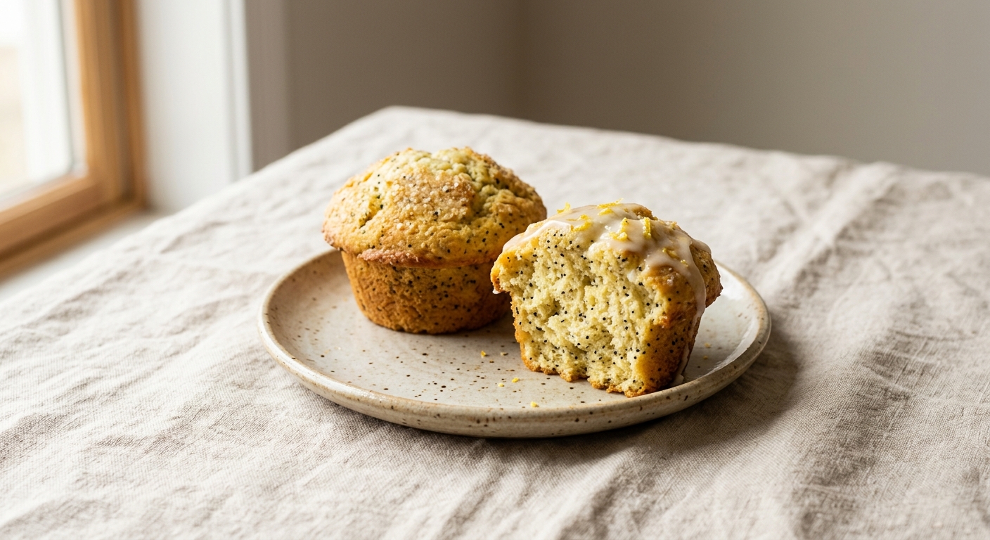 Lemon Poppyseed Muffins
