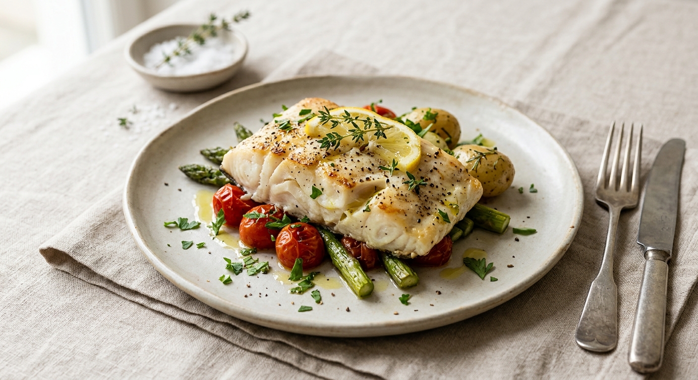Perfectly Oven-Baked Cod