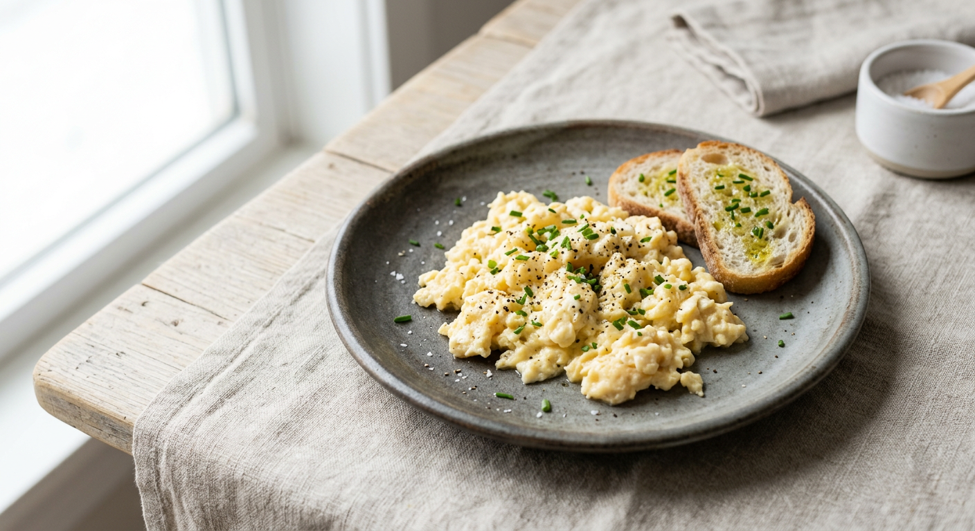 Scrambled Quail Eggs