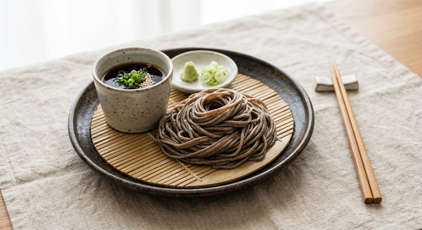 Simple Japanese Soba Noodles