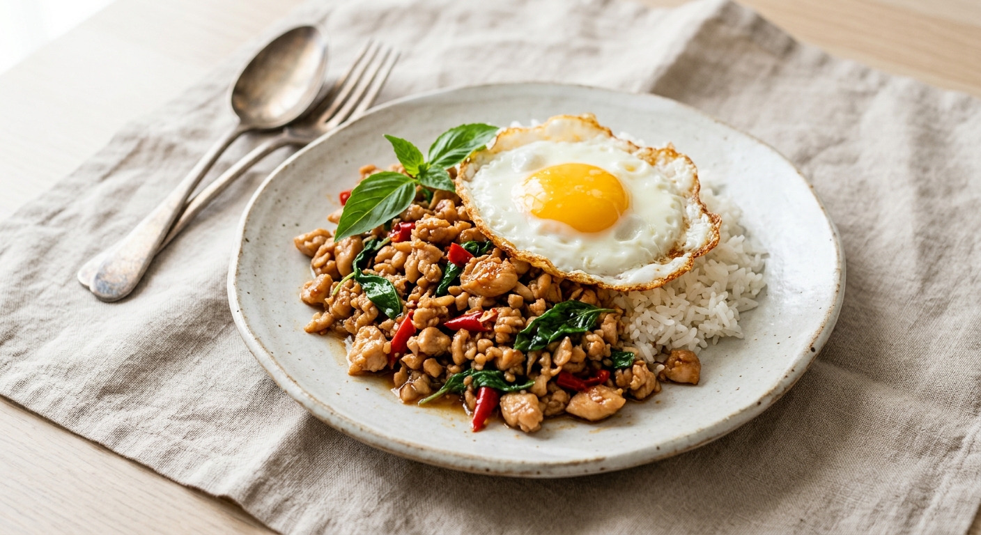Thai Basil Chicken (Pad Krapow Gai)