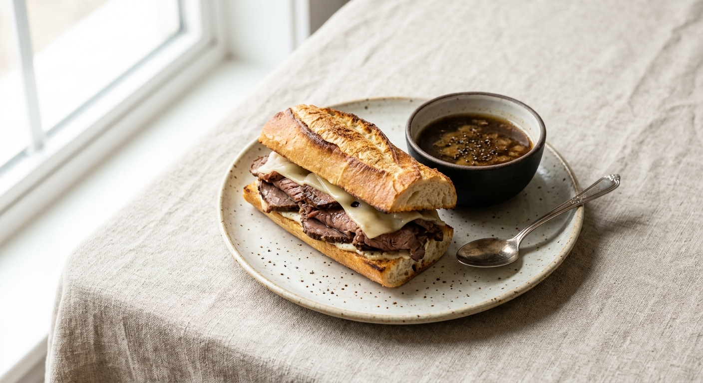 French Dip Sandwich with Au Jus