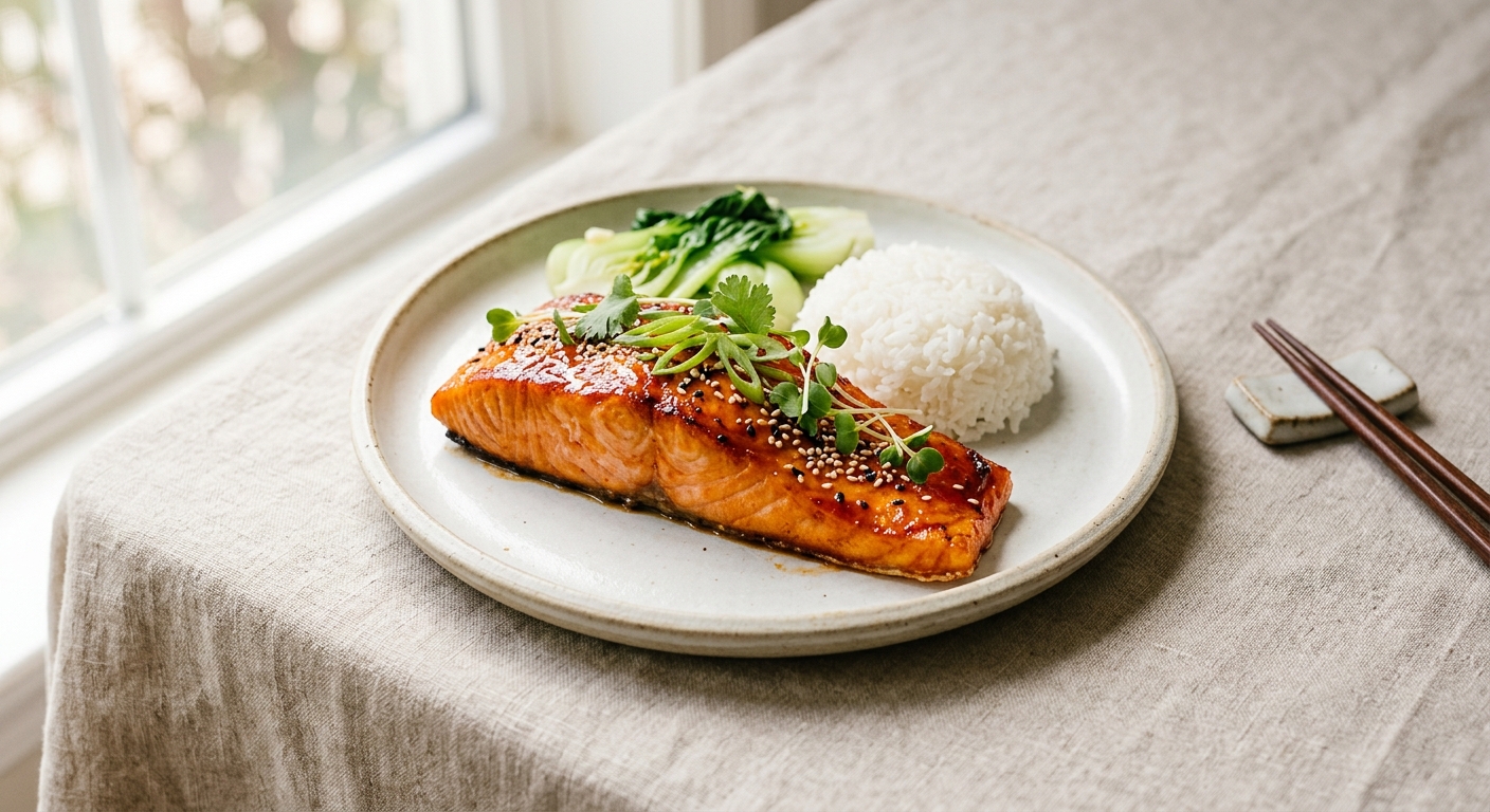 Gochujang Glazed Salmon Fillet