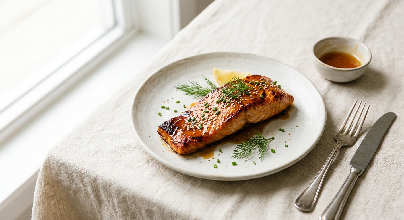 Honey Glazed Salmon