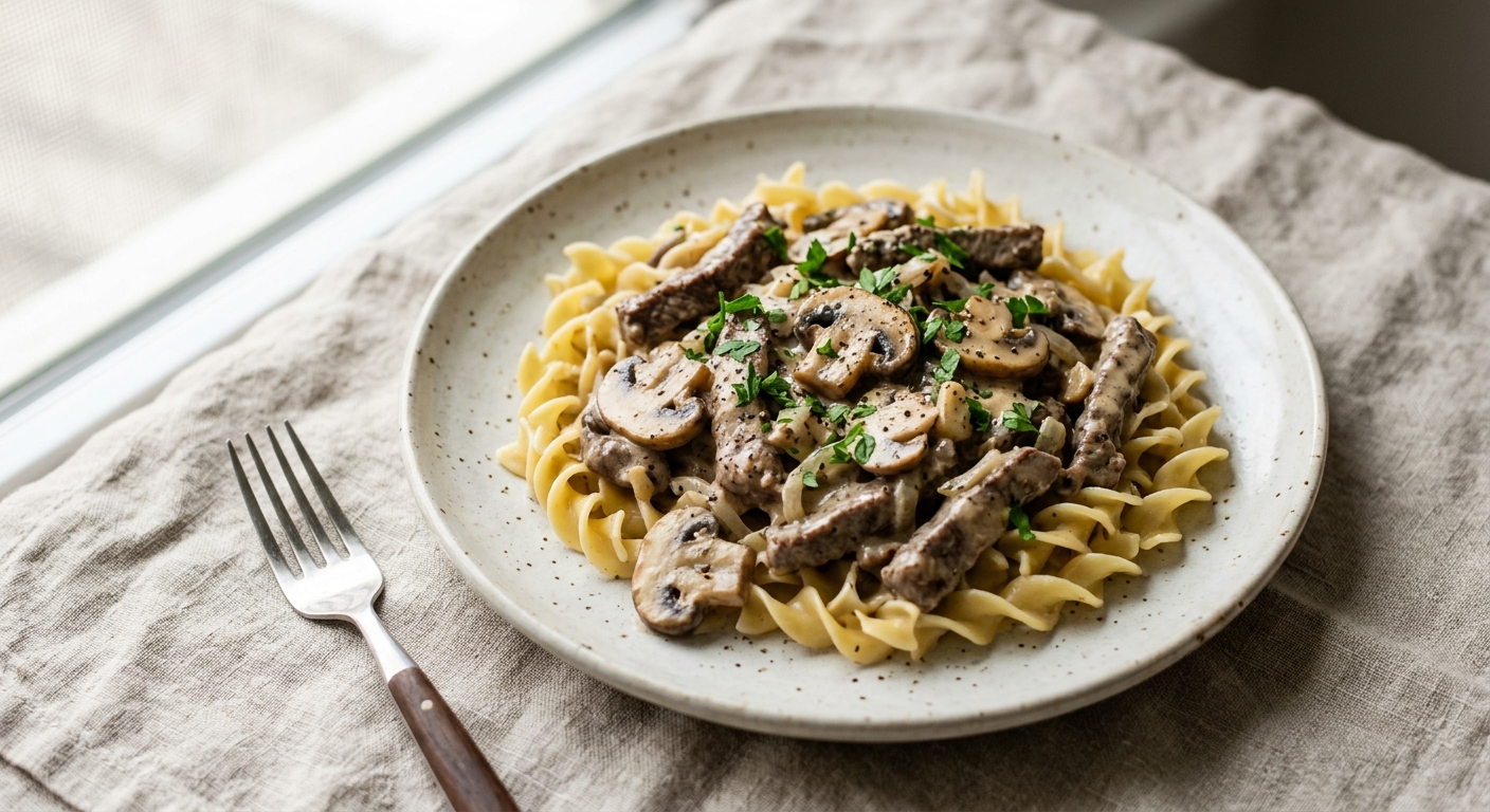 Stovetop Stroganoff