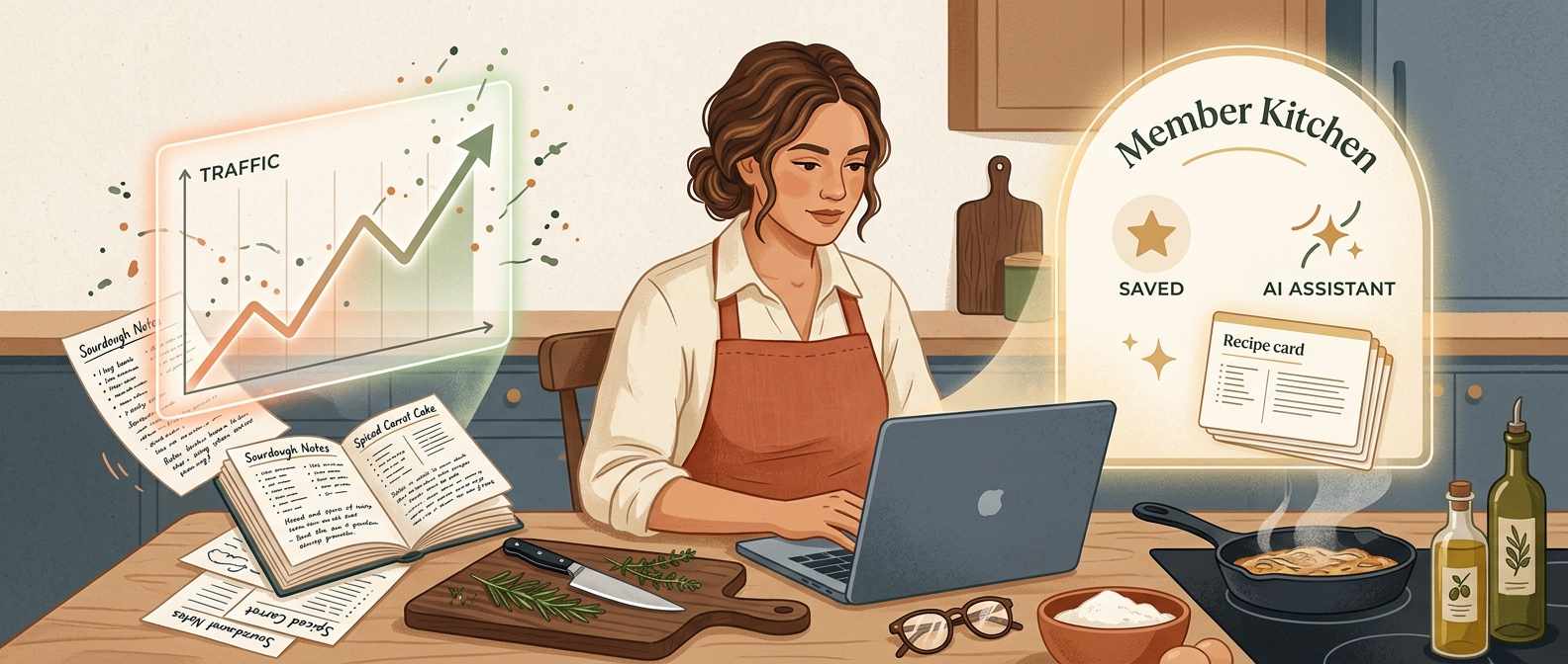 You Have Recipe Traffic. Now Build the Business Behind It.
