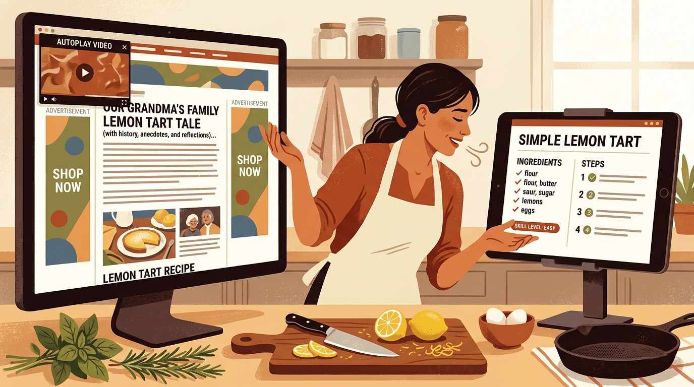 NoAdsCooking vs Epicurious
