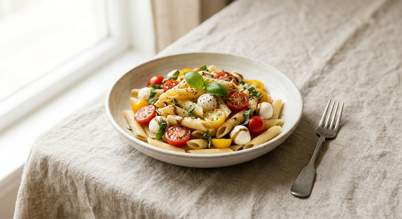 Caprese Penne Salad