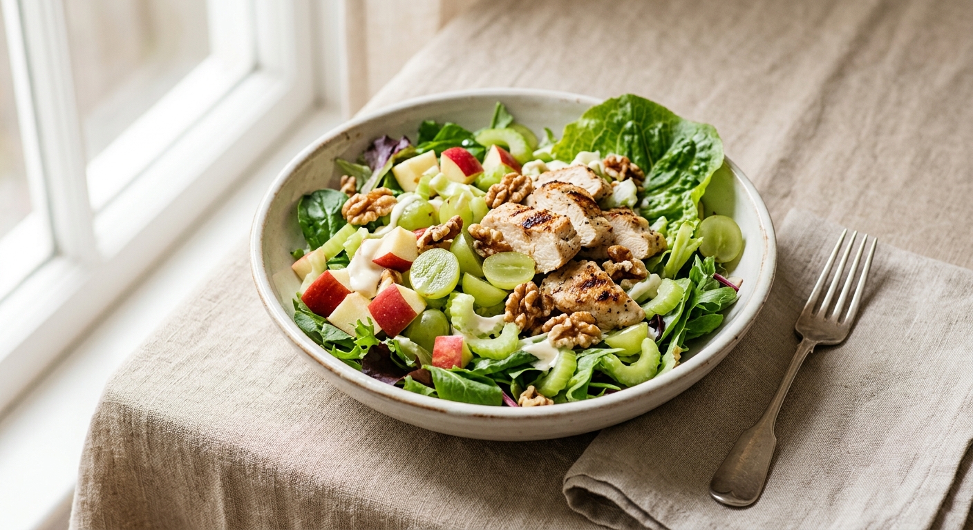 Waldorf Salad with Chicken