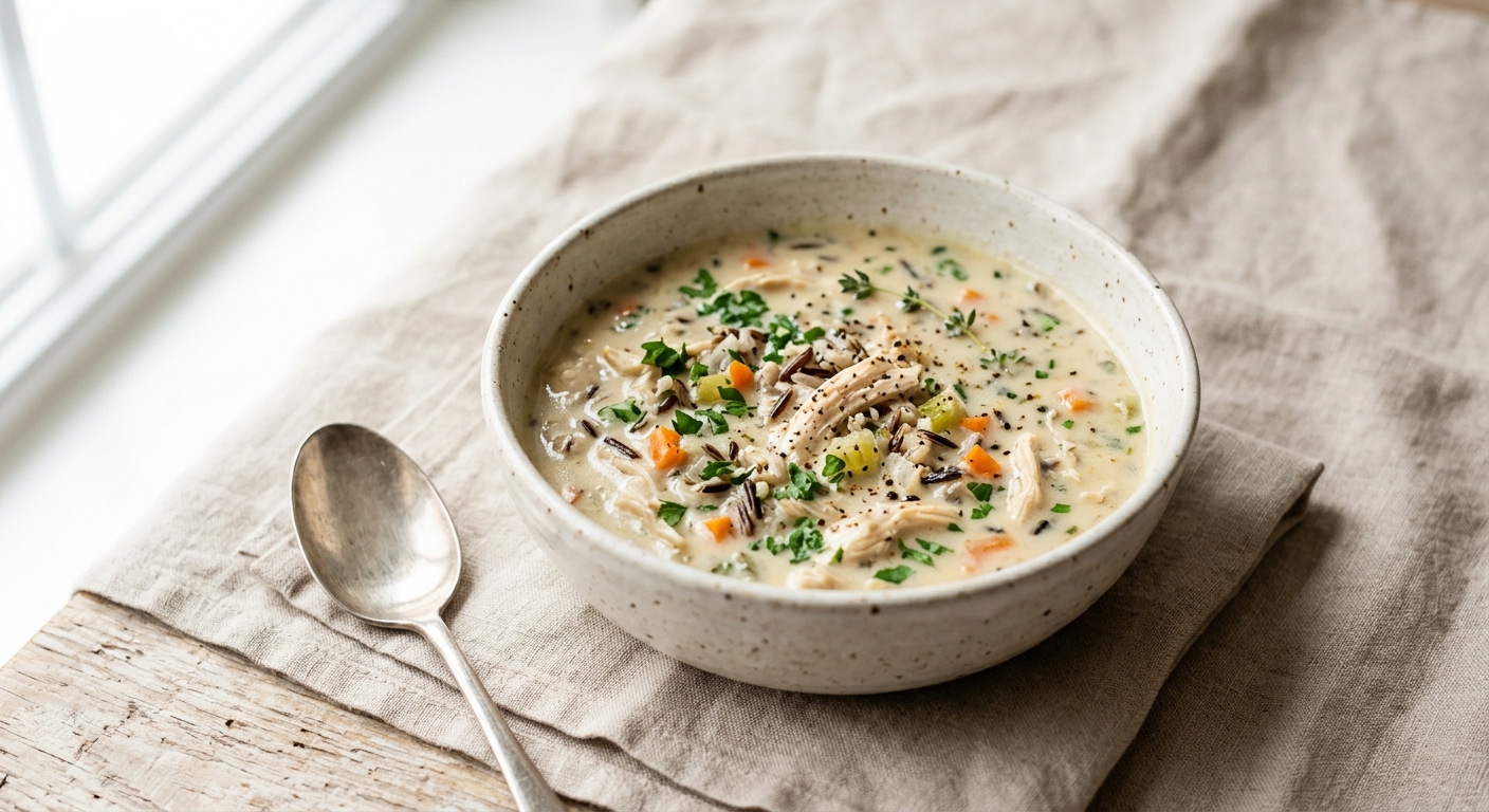 Creamy Chicken Wild Rice Soup