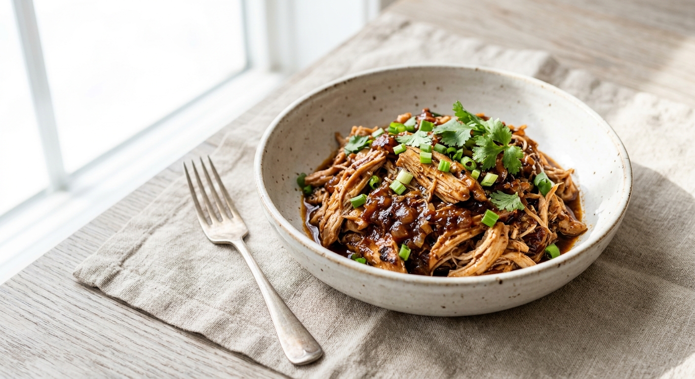 Slow Cooker BBQ Chicken
