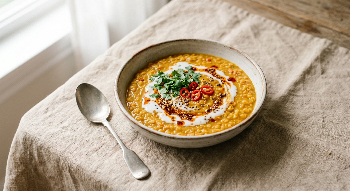 Coconut Red Lentil Dahl