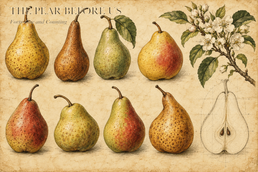 Pear history and varieties