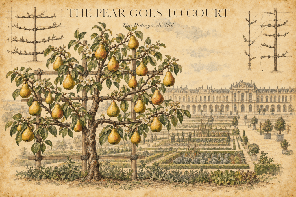 Pear cultivation at Versailles