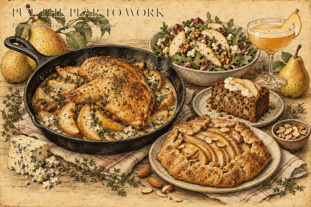 Put the pear to work